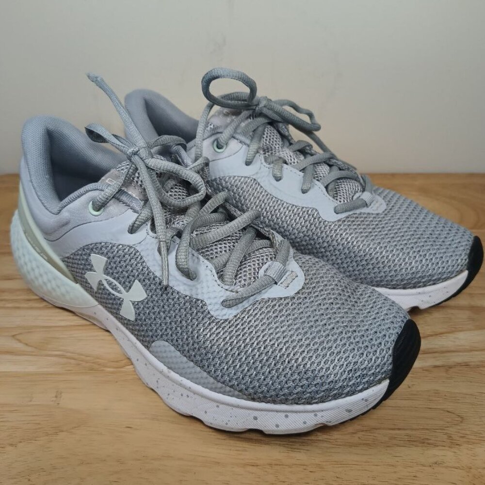 Women's Under Armour Charged Escape 4 Running Shoes - Gray Size7